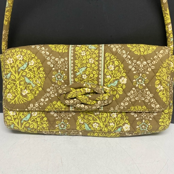 VERA BRADLEY Clutch Satchel Quilted Flap Closure Purse - Picture 3 of 17